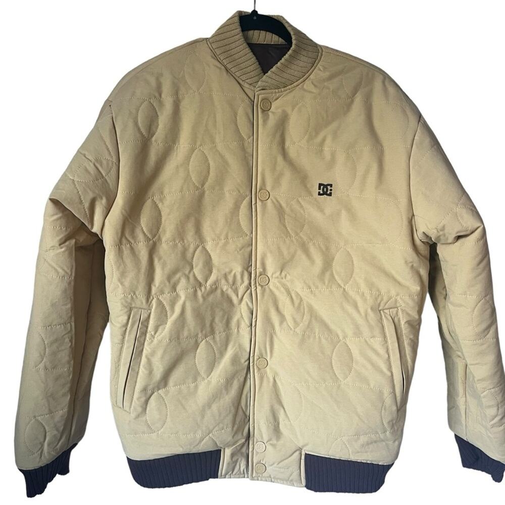 DC Shoes Men's Nexus Tech Reversible  Bomber Jacket Size M - Picture 3 of 8
